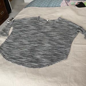 NWOT Olive & Oak sheer knit top